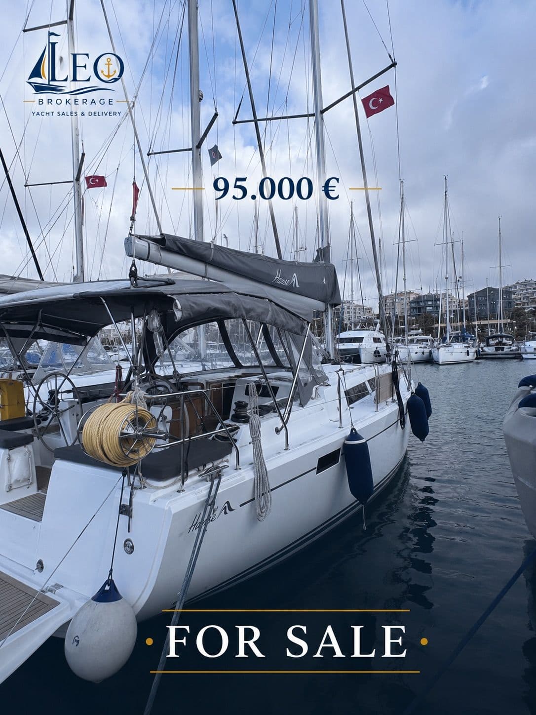 2013 HANSE 385 UK BAYRAKLI 🇬🇧